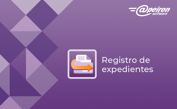 Registro de expedientes